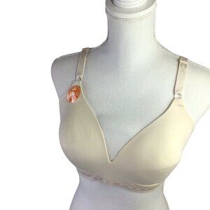 Warner's Blissful Benefits Size 36D Wireless Nude Beige Ultra Soft RM1691K
